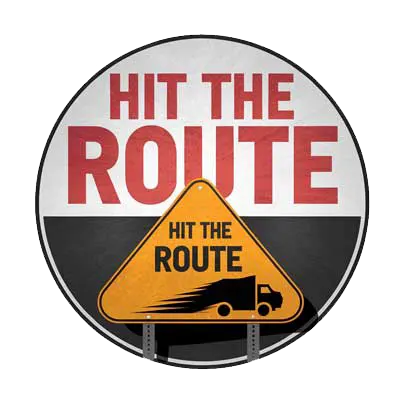 Hit The Route slot machine logo